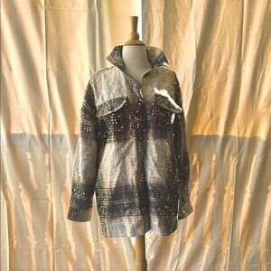 JK Designs Tan with loads of sequin sparkle